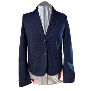 GAP Academy Denim Look Blazer Fully Lined Cute Classic Blazer